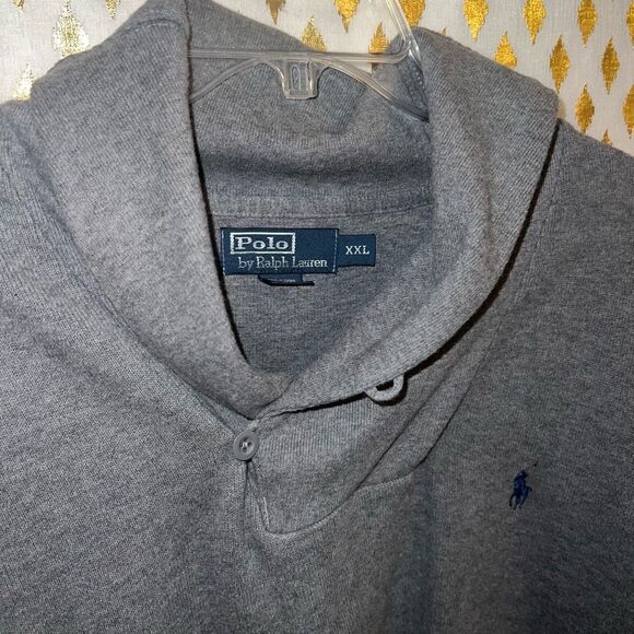 Polo by Ralph Lauren L hook turtleneck pullover collared sweater size XXL - Picture 3 of 4